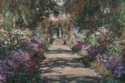 Claude Monet, Weg in Monets Garten in Giverny, 1902 (©Foto: Belvedere, Wien)