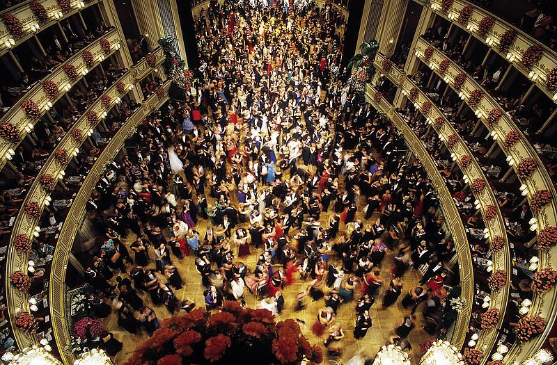 Die Staatoper in Wien als Location des Opernballs
