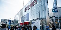 Eingang zur VIECON Messe Wien