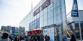 Eingang zur VIECON Messe Wien