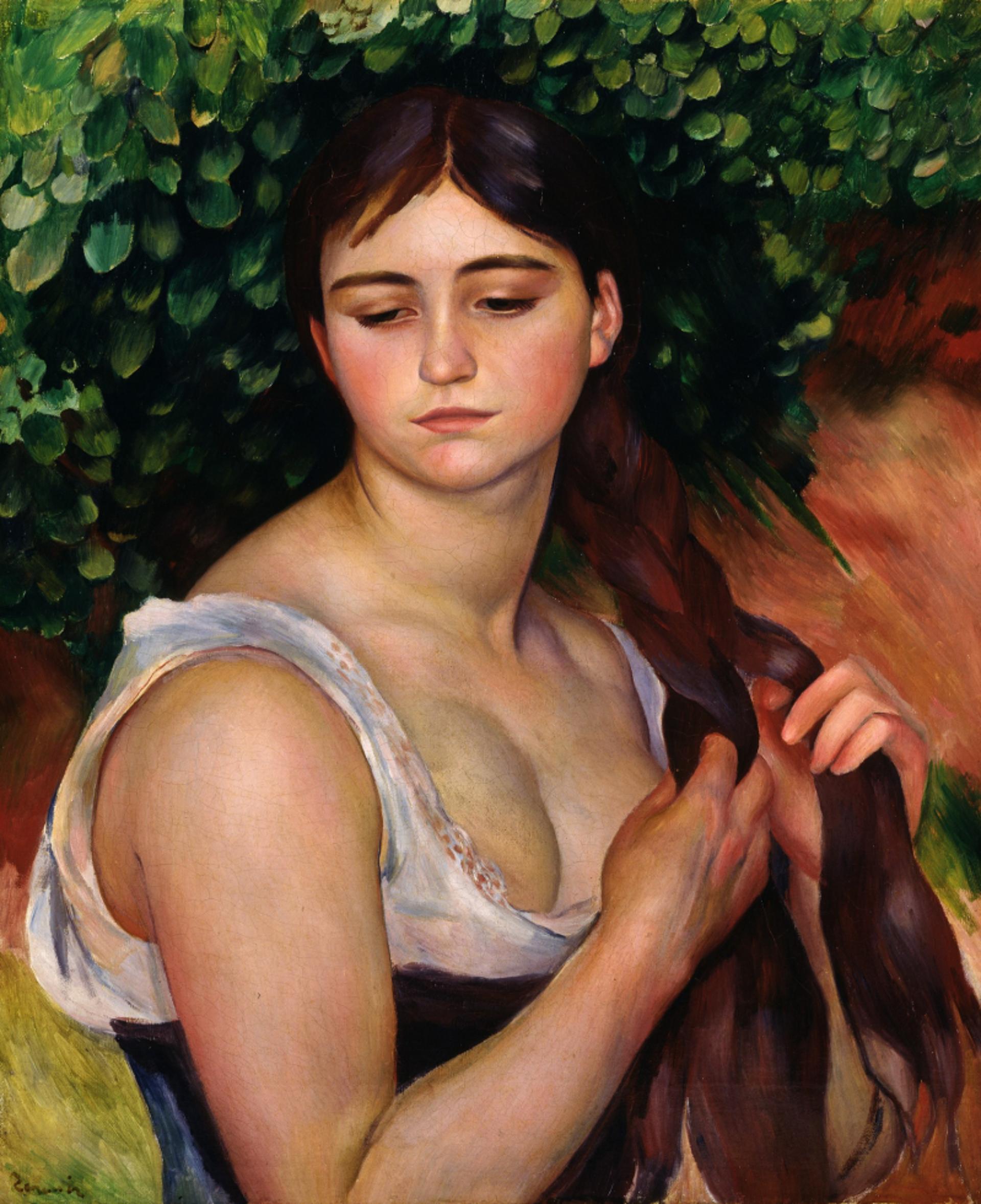 Pierre-Auguste Renoir, Der Zopf, 1886/1887 | Museum Langmatt, Stiftung Sidney und Jenny Brown, Baden, Schweiz