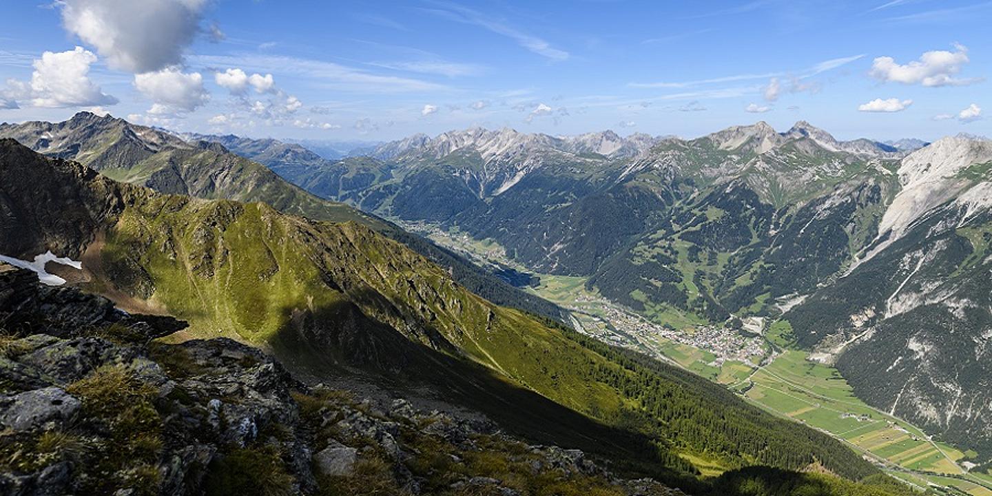Die wunderschönen Berge bei St. Anton am Arlberg