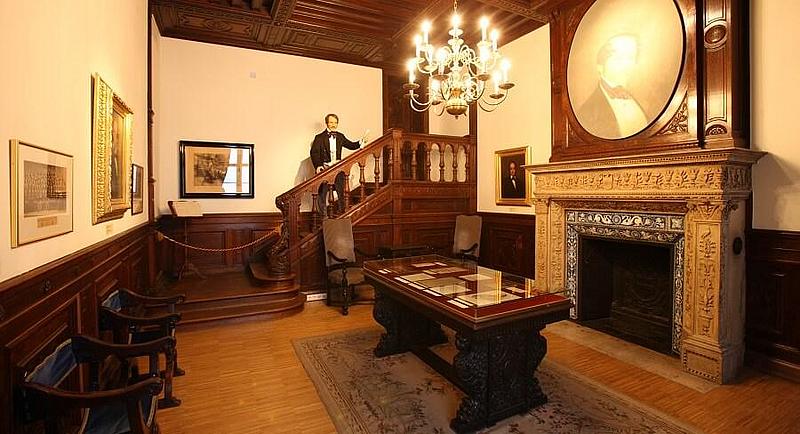 Ausstellungsraum in der ehemaligen Wohnung von Otto Nicolai