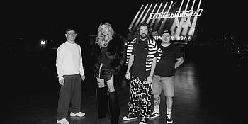 die vier Mitglieder der Band Tokio Hotel