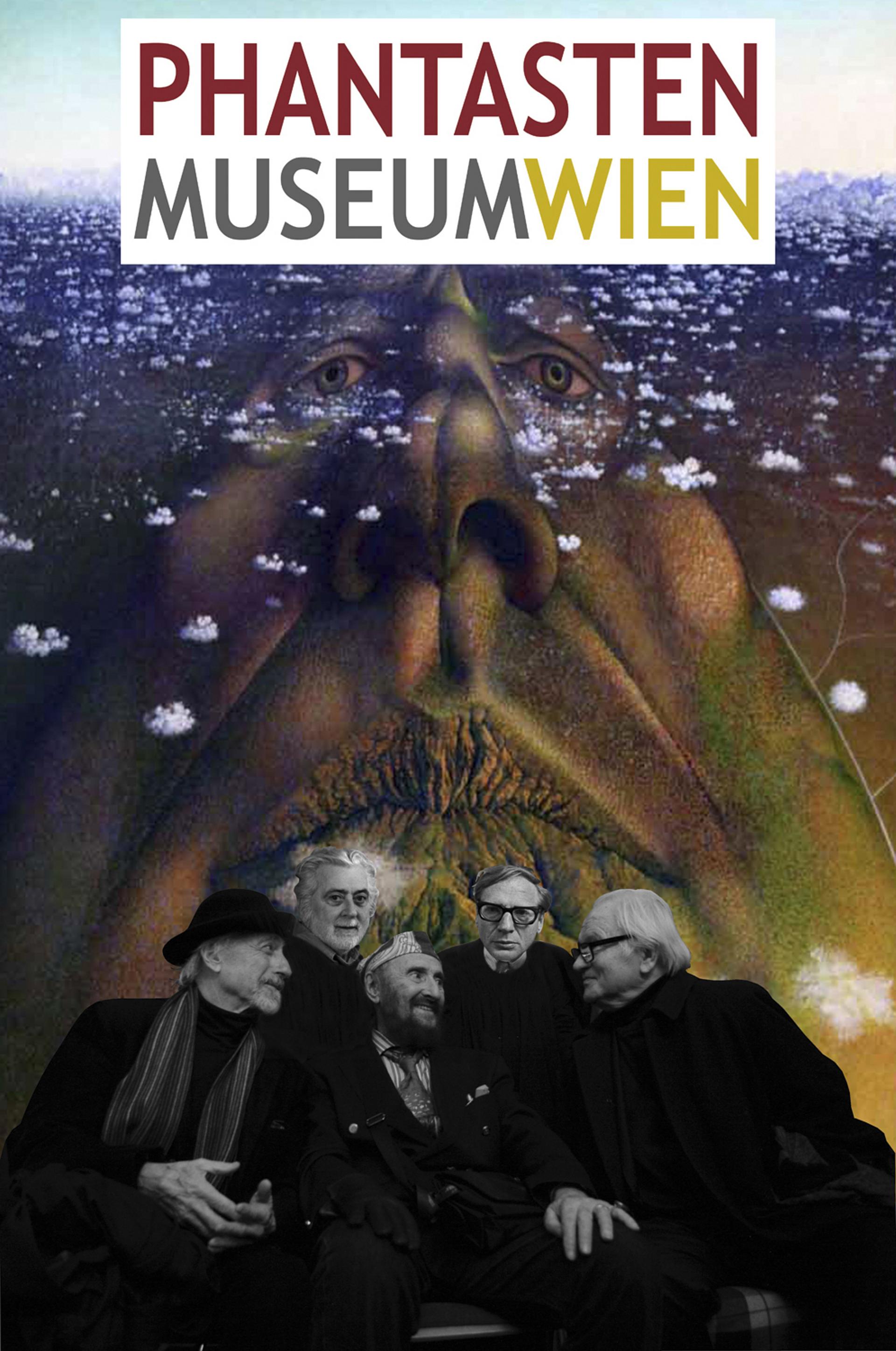 Surrealischtes Bild mit verzerrter Perspektive eines Menschen