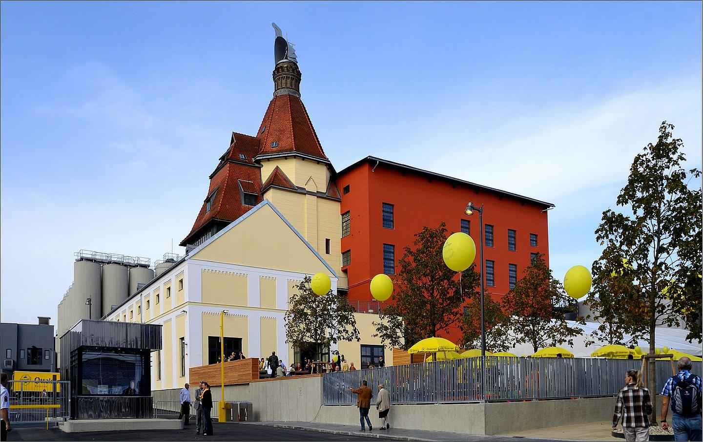 Außeransicht der Ottakringer Brauerei