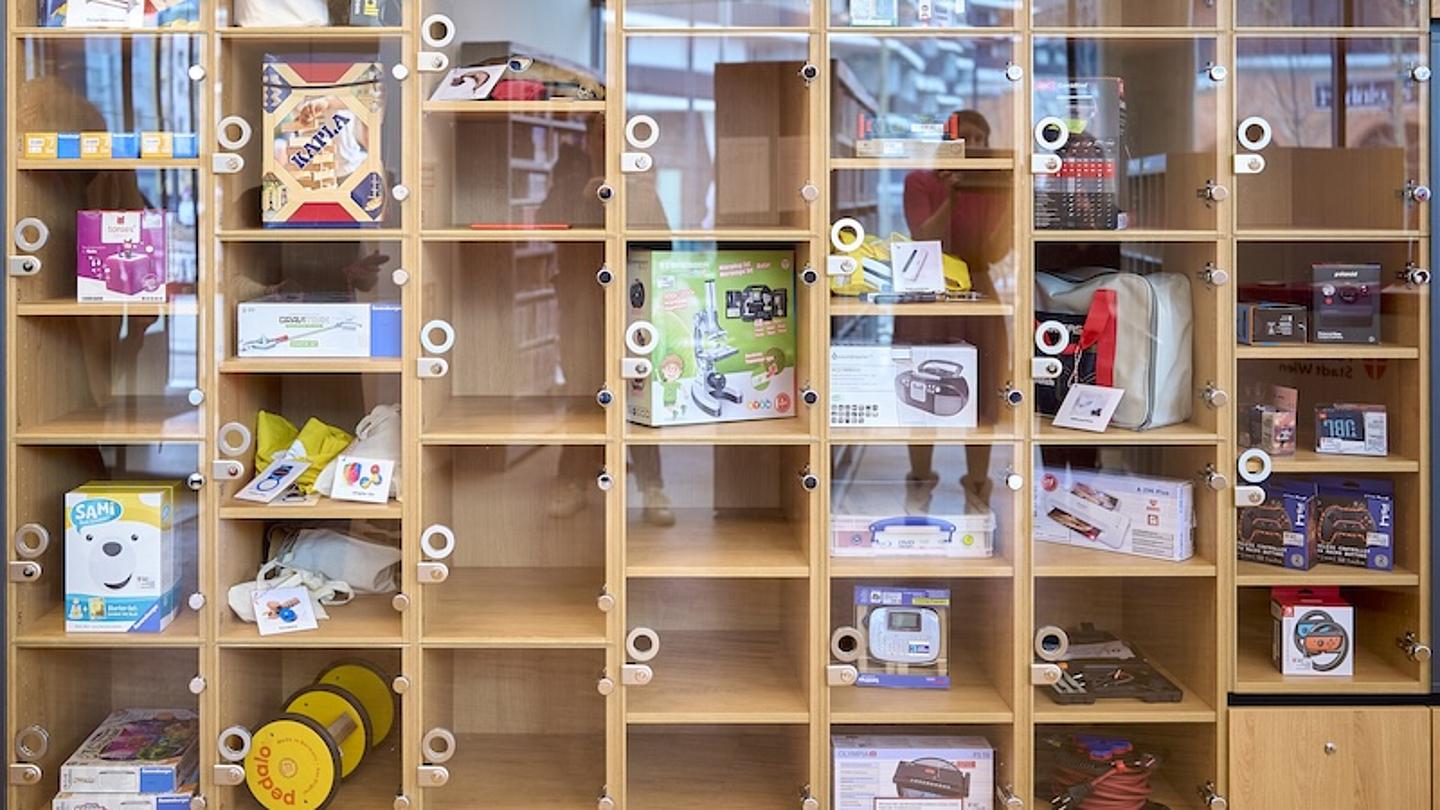 Bücherei der Dinge in den Büchereien Wien