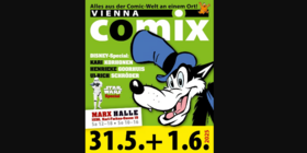 Flyer der Vienna Comix 2025