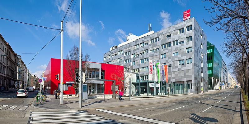 Gebäude des Wirtschaftsförderungsinstituts in Wien (WIFI)