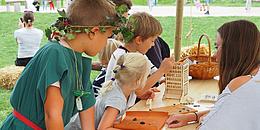Kinder beim Kinderfest in Carnuntum