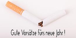 Durchbrochene Zigarette