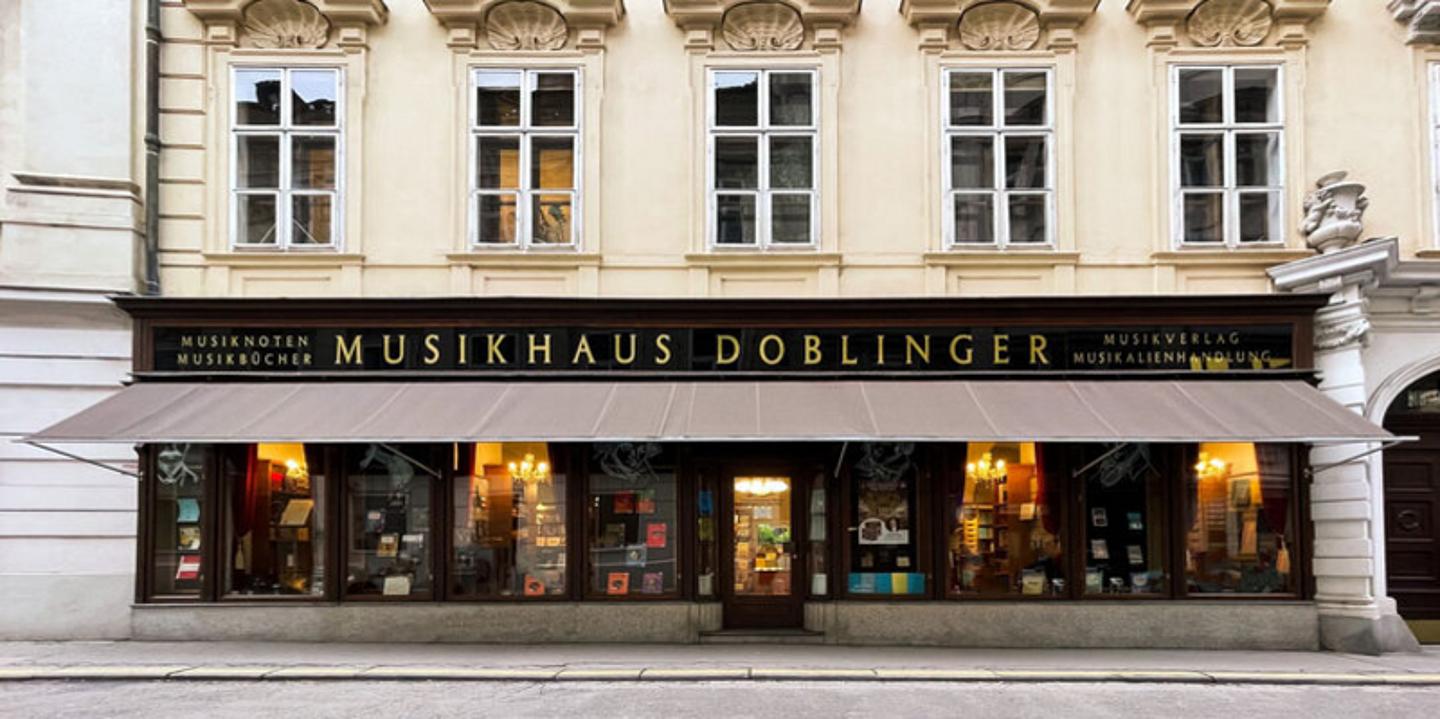 Musikhaus Doblinger von Außen