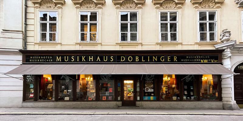 Musikhaus Doblinger von Außen