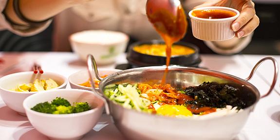 Koreanisches Essen in Wien