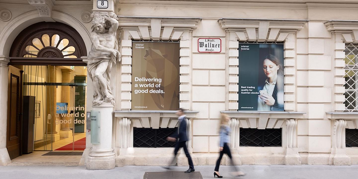 Wiener Börse Eingangsbereich