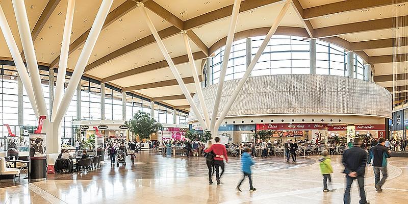 G3 Shopping Resort von Innen