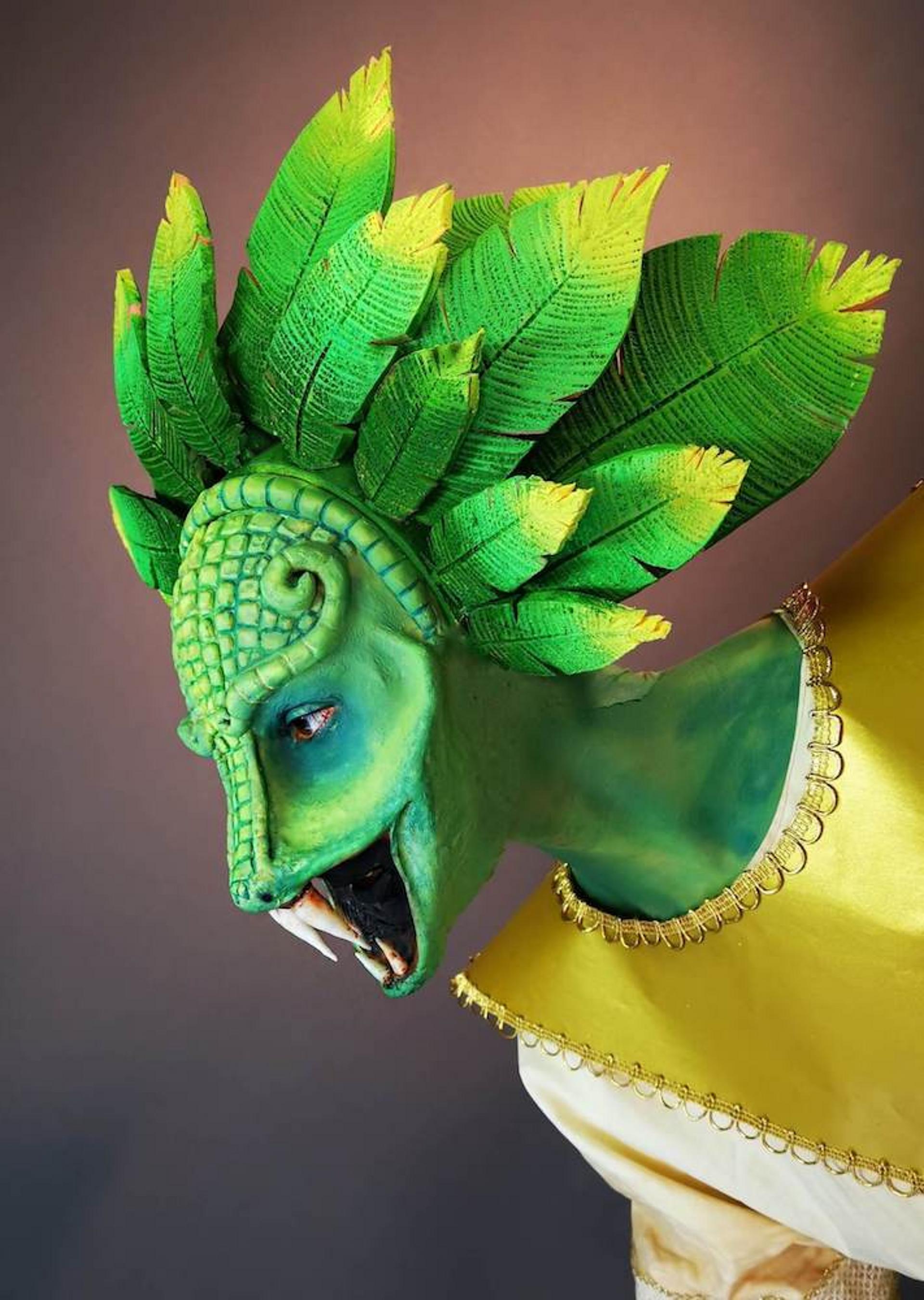 Maske Quetzal