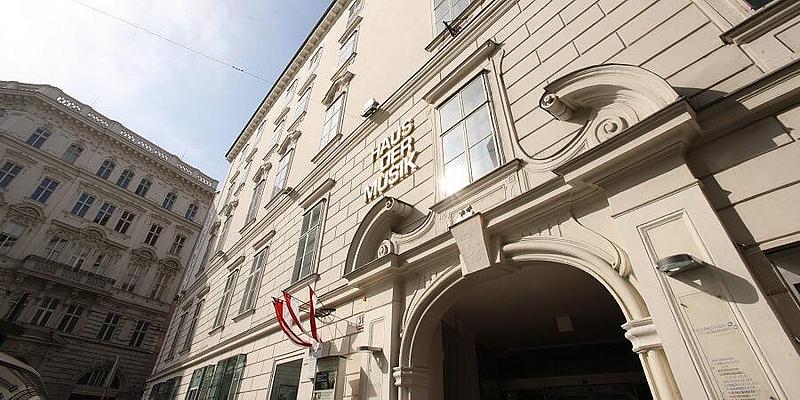 Außenfassade Haus der Musik in Wien