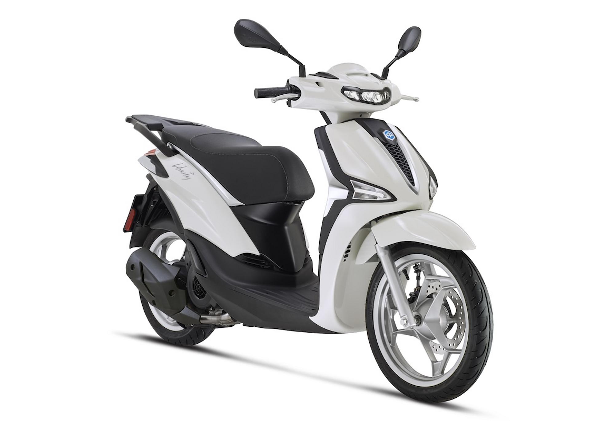 Piaggio Liberty 125 in klassischem Weiß 