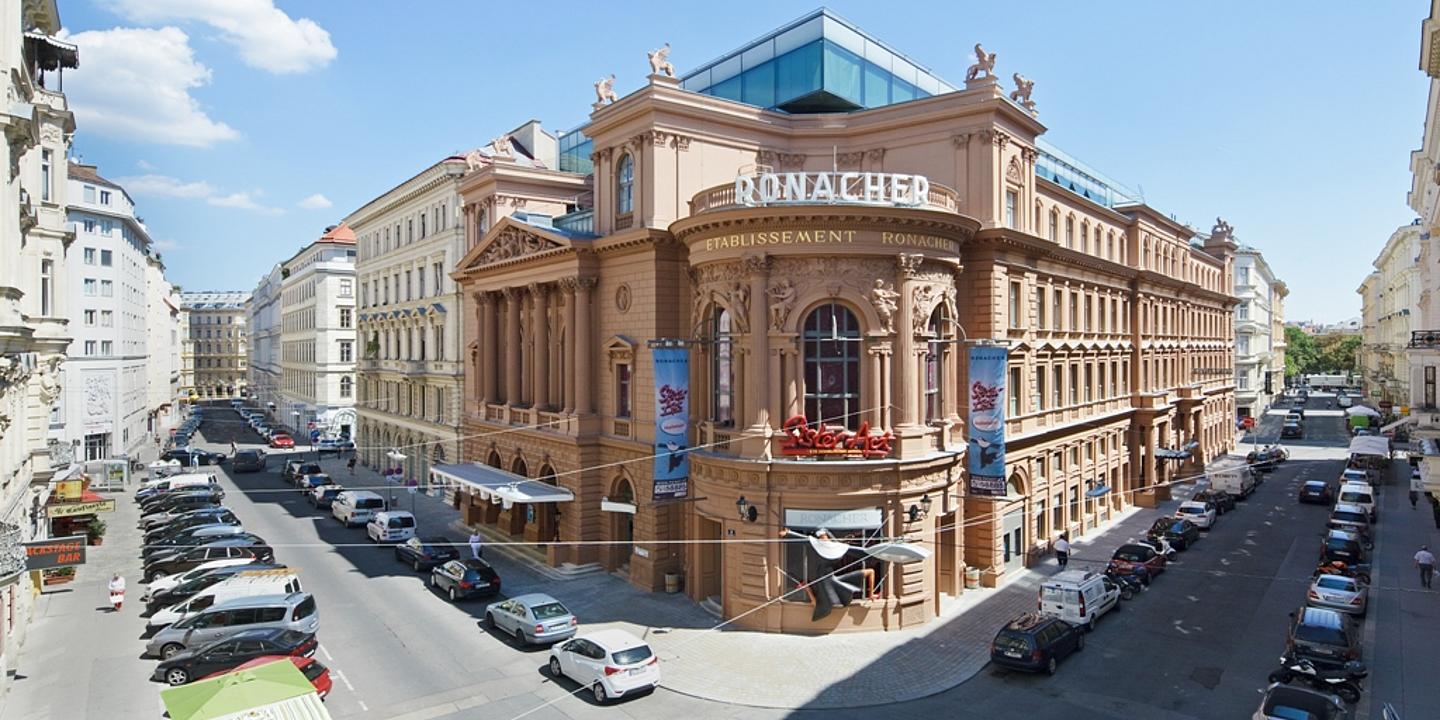 Foto mit Gesamtansicht des Ronacher Wien