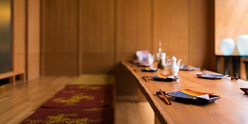 Japanisches Restaurant von innen