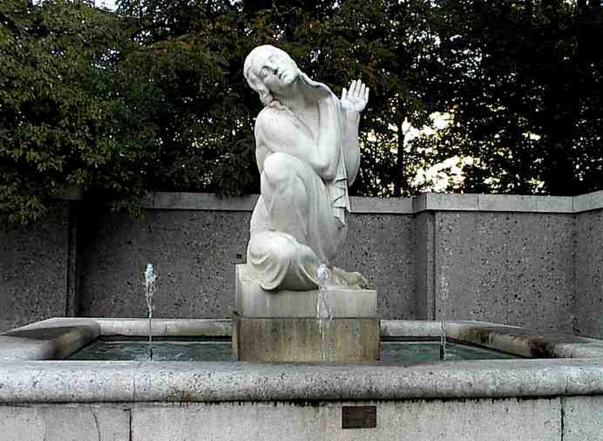 Schubertbrunnen im 9. Wiener Gemeindebezirk