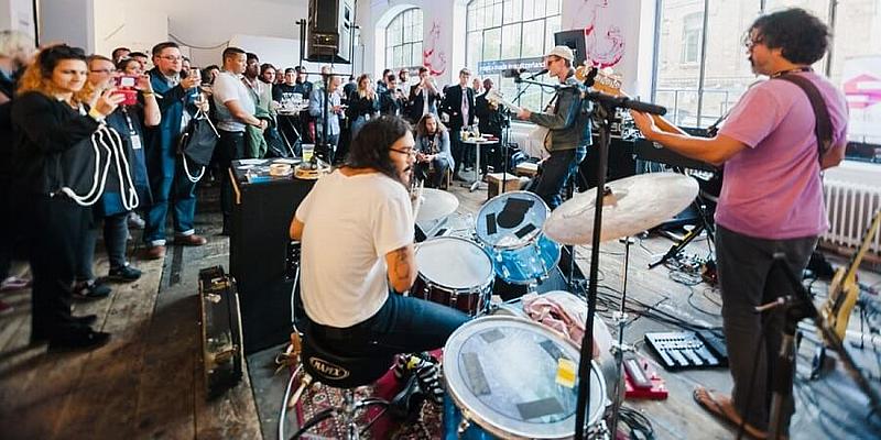 Künstler treffen sich auf der Music Conference zum Austausch und Netzwerken
