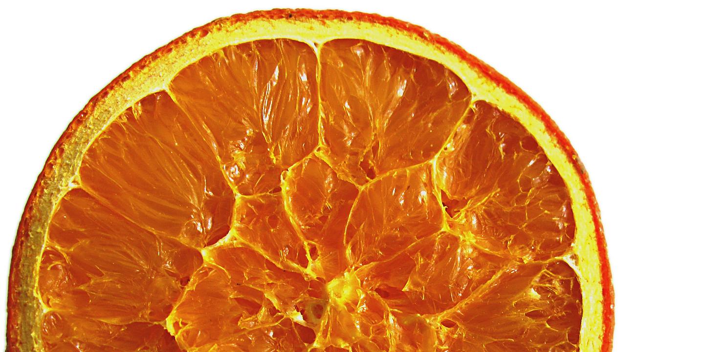 Orangenscheibe 