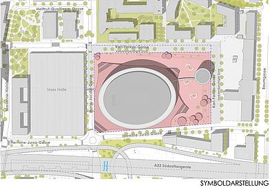 Plan neue Konzerthalle