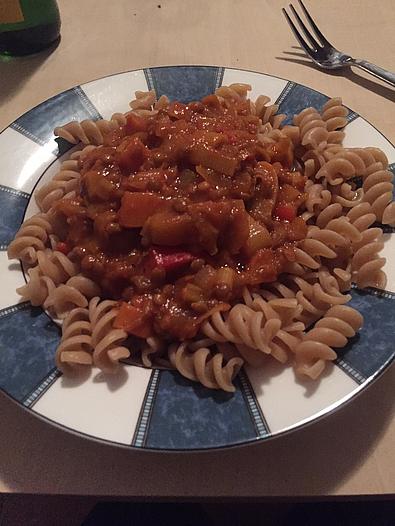 Nudeln Bolognese