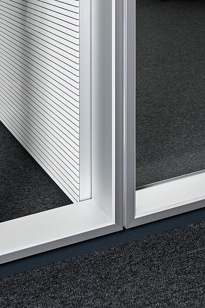 Detailansicht Trennwand
