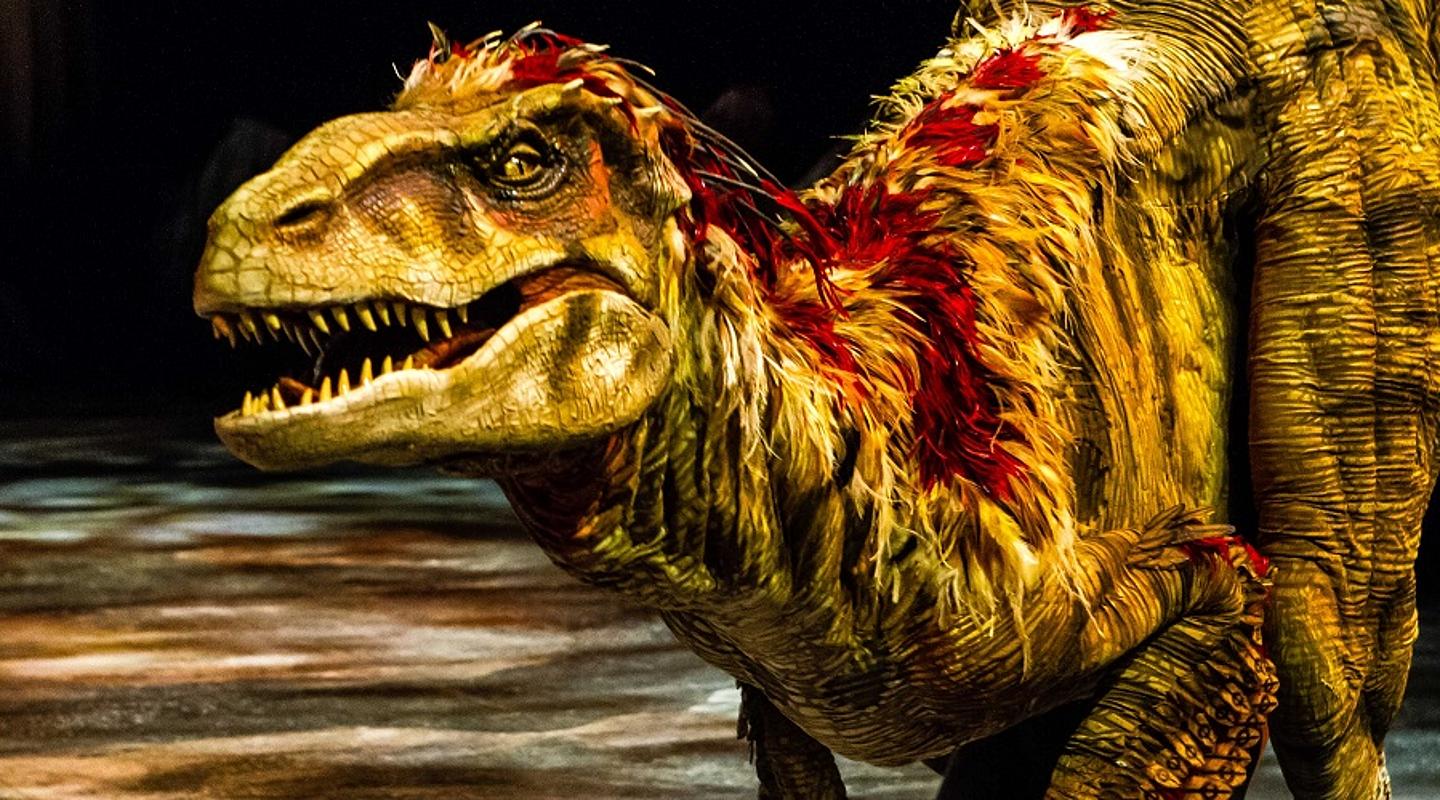 Dinosaurier im Reich der Giganten Show