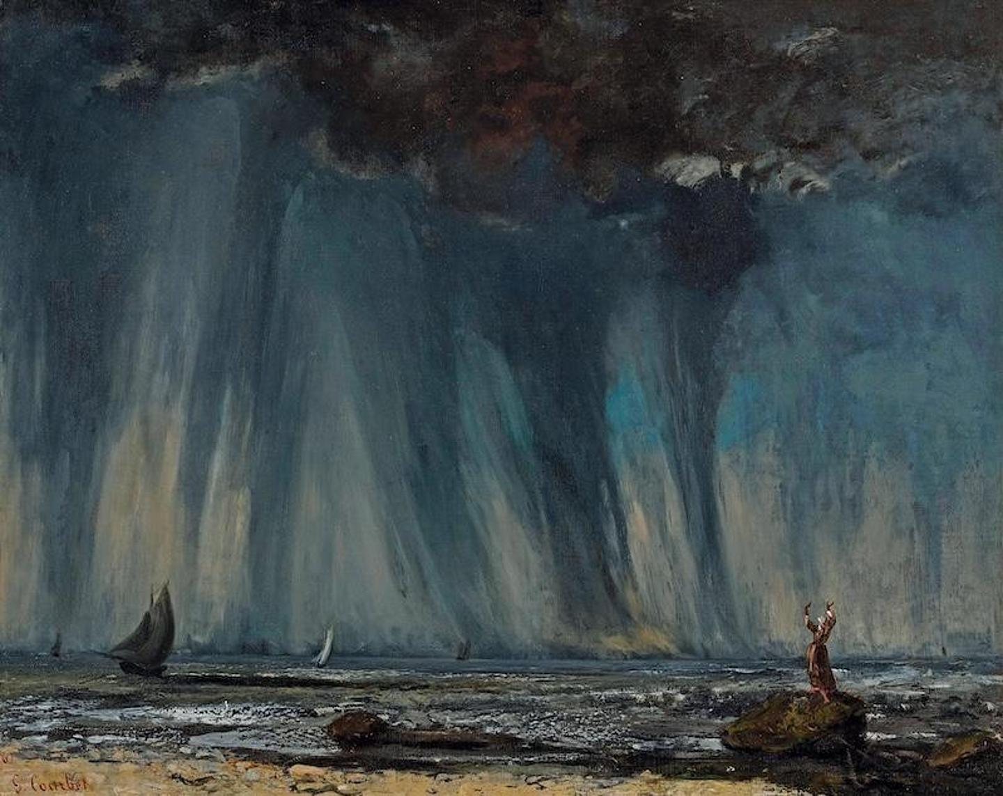 Gustave Courbet - Die Wasserhose