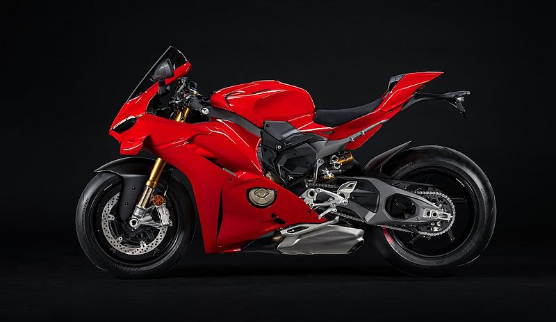 Ducati Panigale V4 in rot