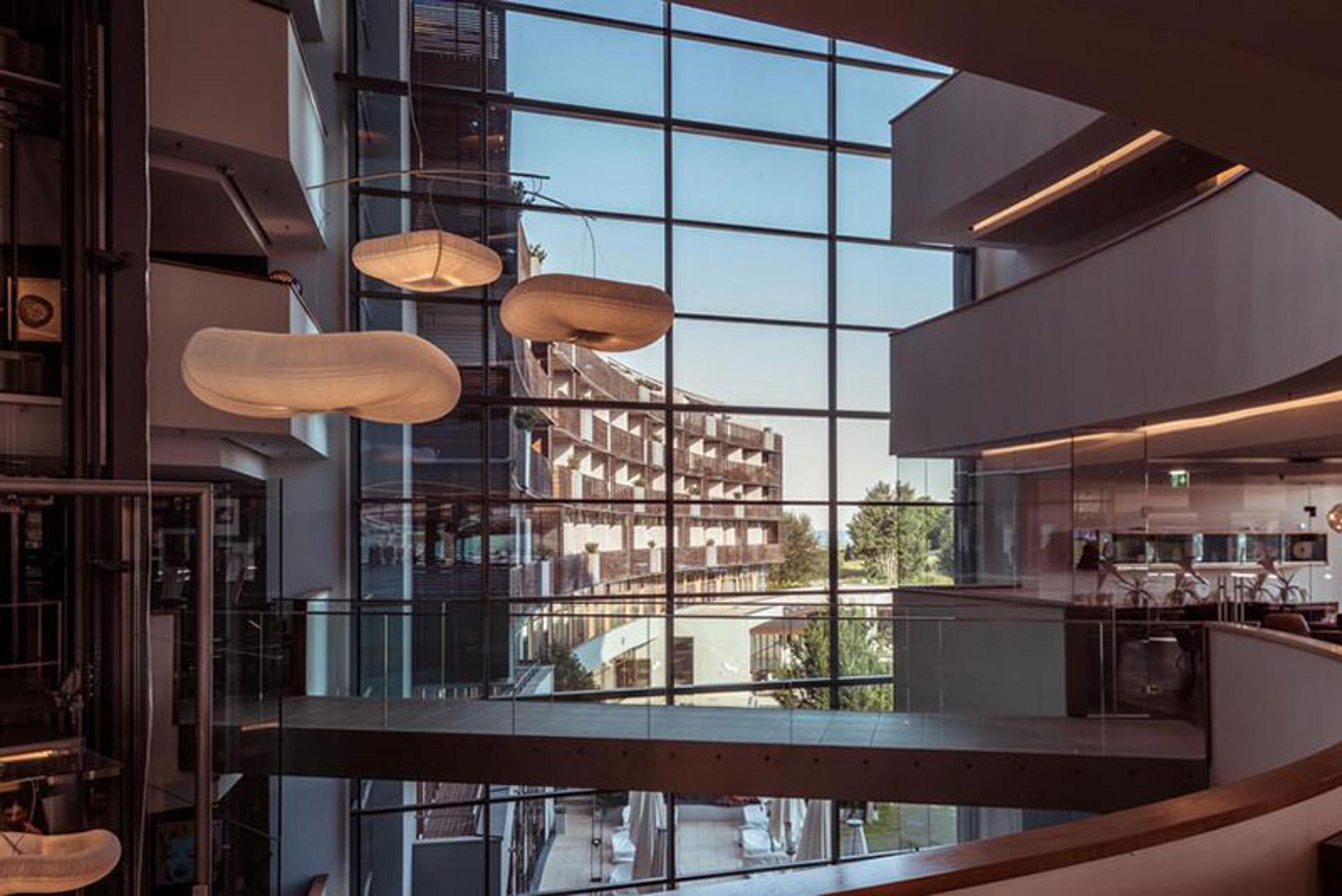 Galerie vom Lift ins Restaurant, Falkensteiner Stegersbach