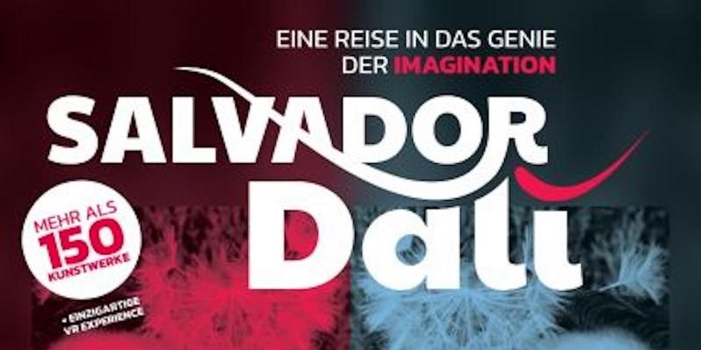 Poster Salvador Dalí Ausstellung in der Stadthalle Wien