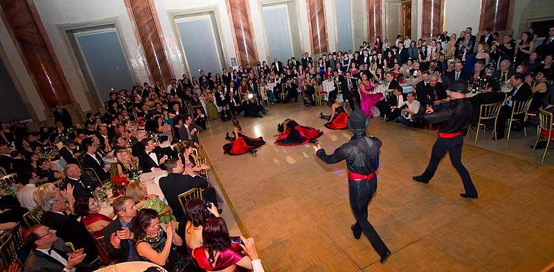 Tanzeinlage vor Publikum