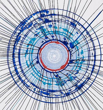 Damien Hirsts Werk Beautiful Temporarily Lost At Sea Drawing
