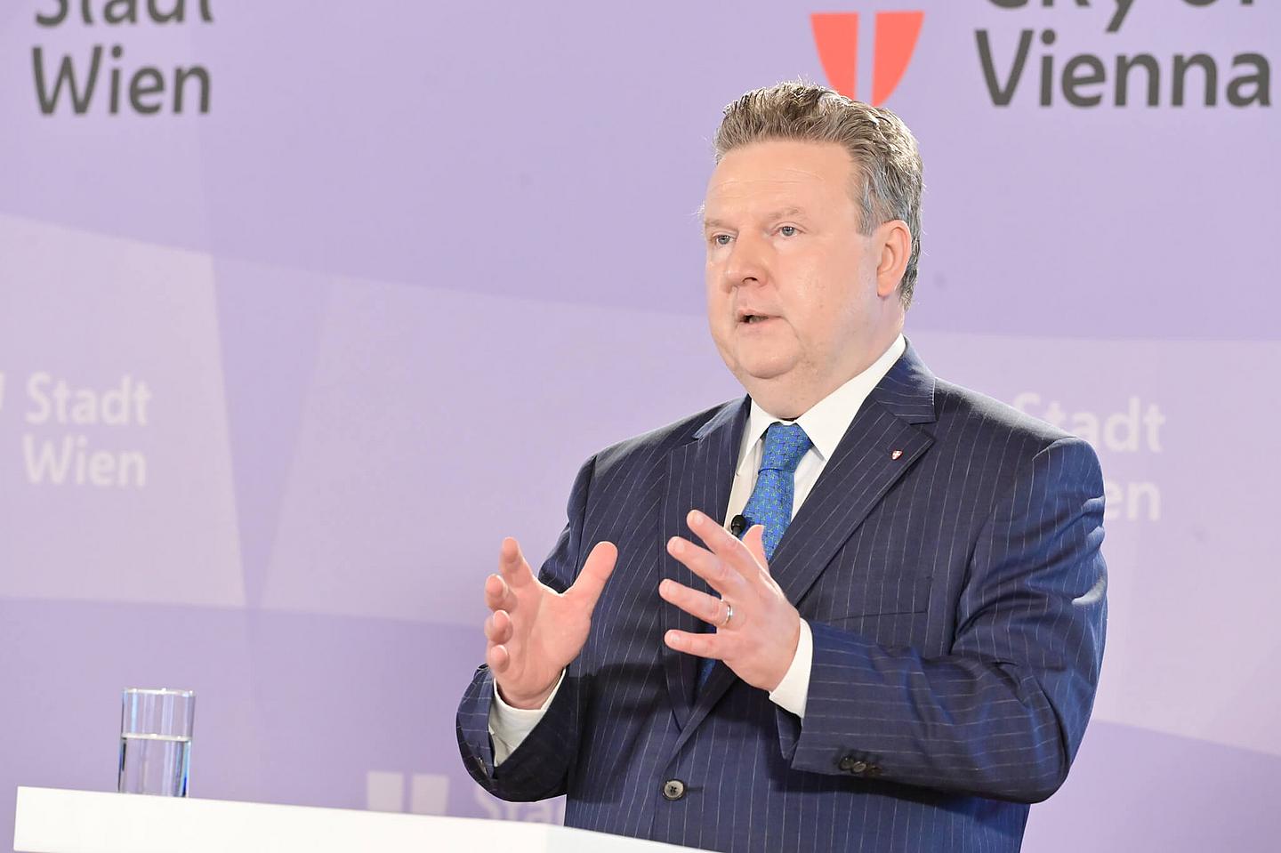 Michael Ludwig als Bürgermeister