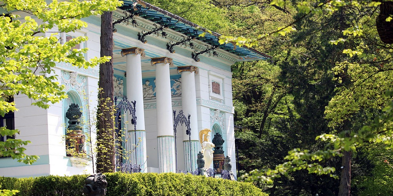 Villa Fuchs von der Seite