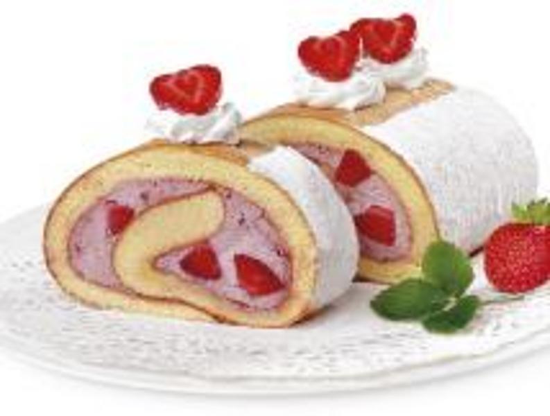 Merkur Erdbeerroulade
