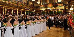 Balleröffnung Philharmonikerball, Goldener Saal