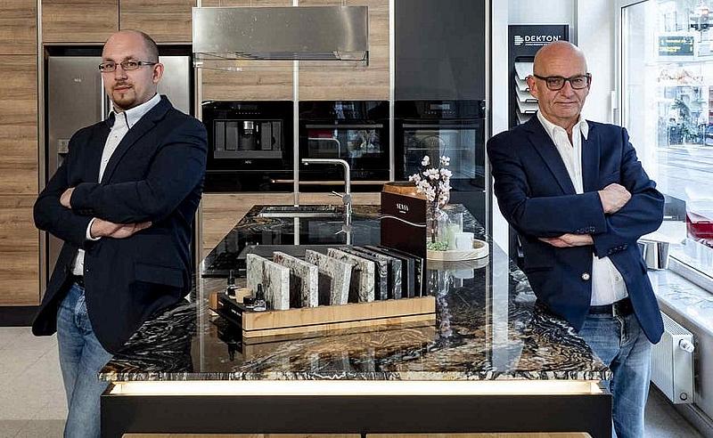 Horst Trethan und Christian Bitzan Küche&Co Josefstadt
