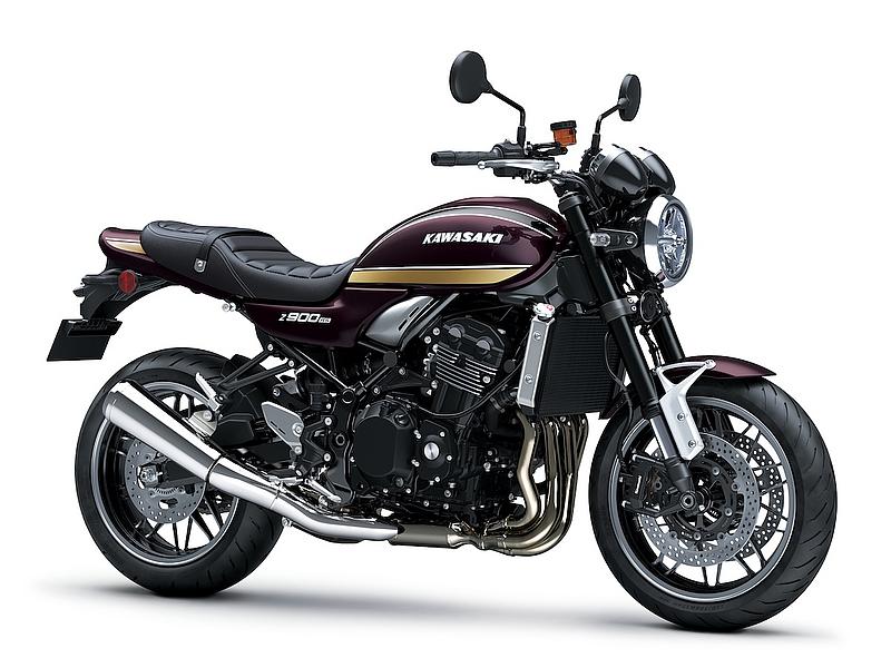 Kawasaki Z900RS Studioaufnahme