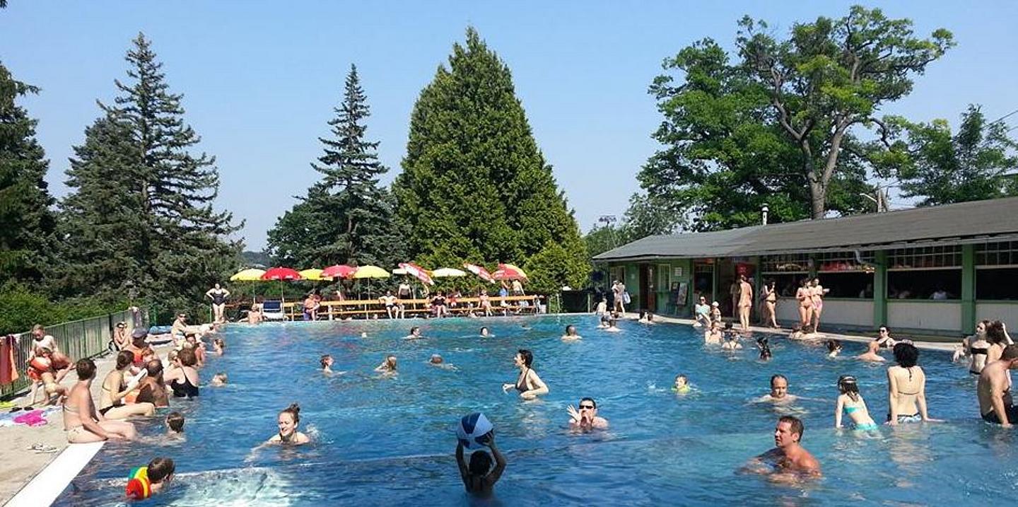 Neuwaldegger Bad, Schwimmbecken