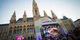 Eurovision Village am Wiener Rathausplatz 2015