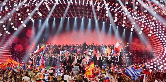 Finale des ESC 2015 in der Wiener Stadthalle.