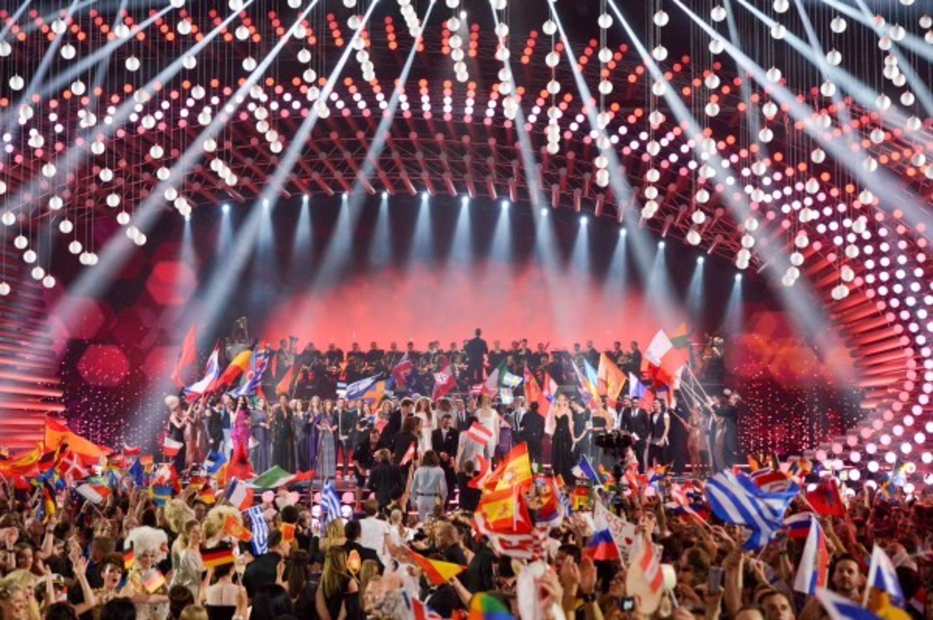 Finale des ESC 2015 in der Wiener Stadthalle.