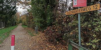 Stadtwanderweg 12 entlang der Liesing in Wien