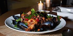 Pasta mit Meeresfrüchten 